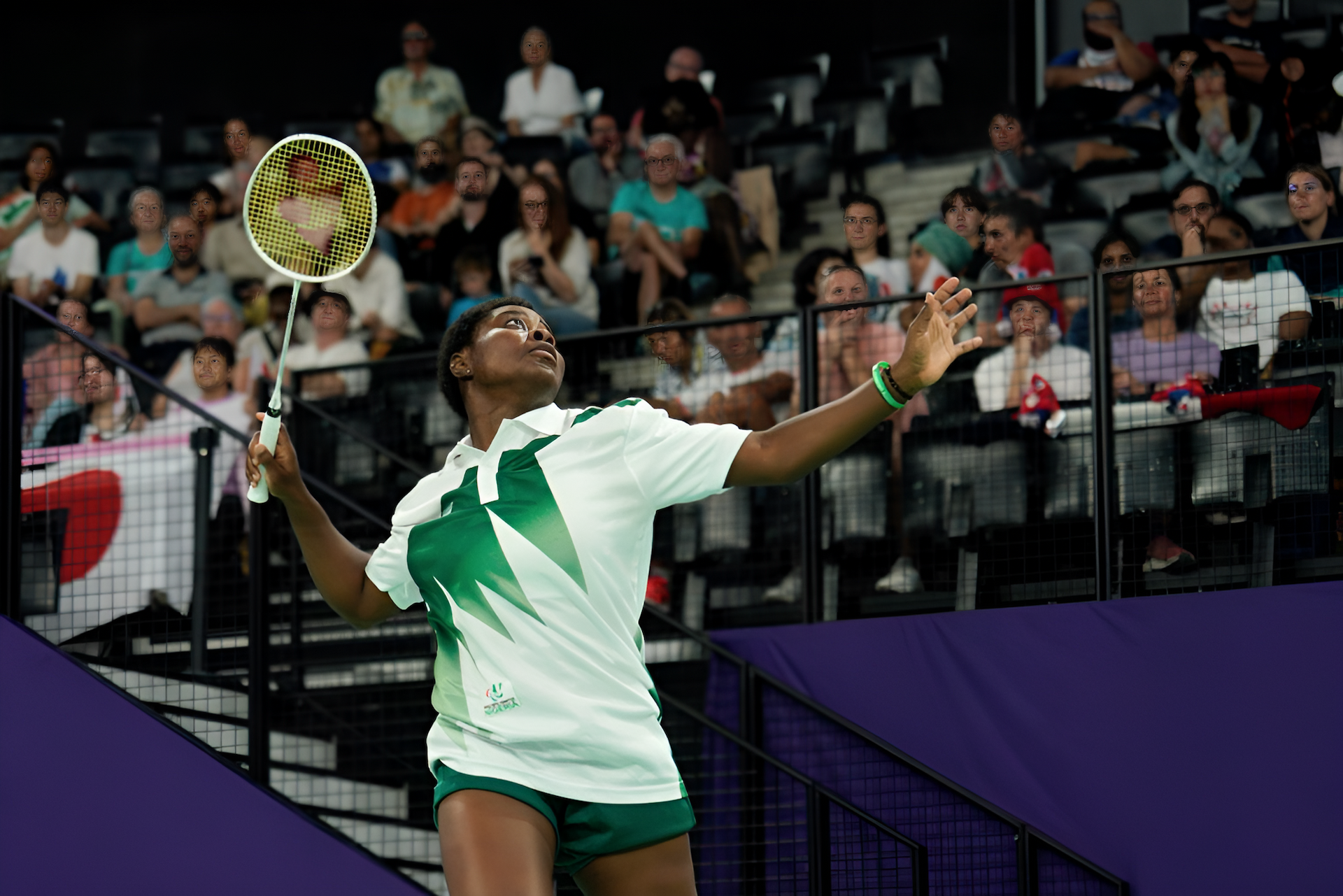 Mariam Eniola Bolaji, a young Nigerian para-badminton player, who earned a bronze medal in the women’s singles SL3 category at the 2024 Paralympic Games.
