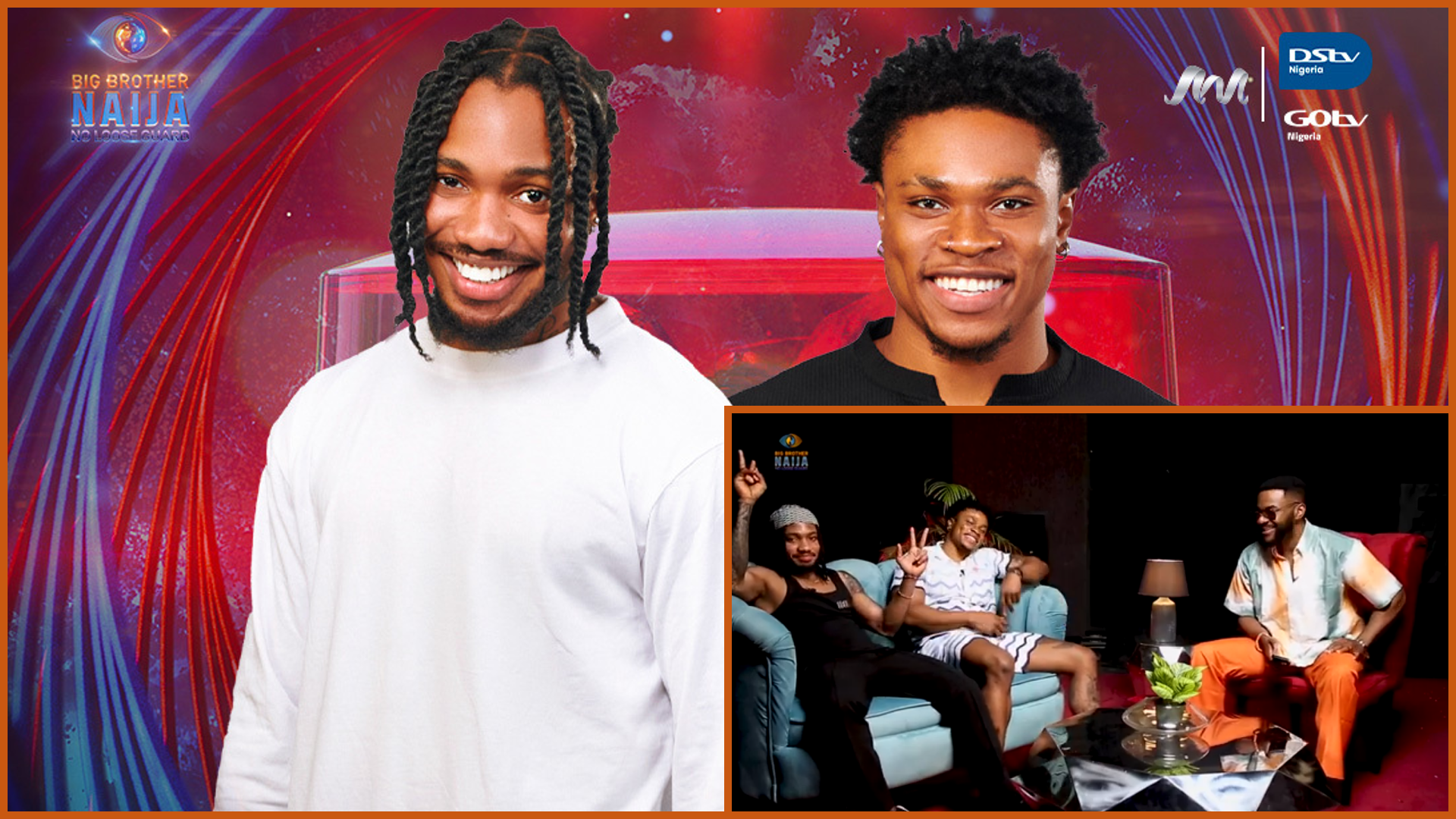 Fairme David shared in an interview with Ebuka Obi-Uchendu that he was himself on the show 
