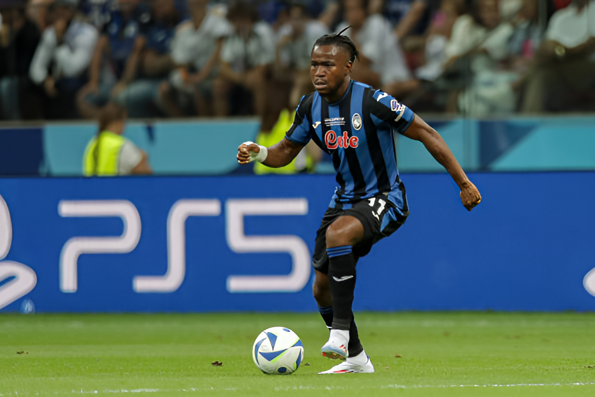 Lookman played an important role in leading the Atalanta to a surprise Europa League win