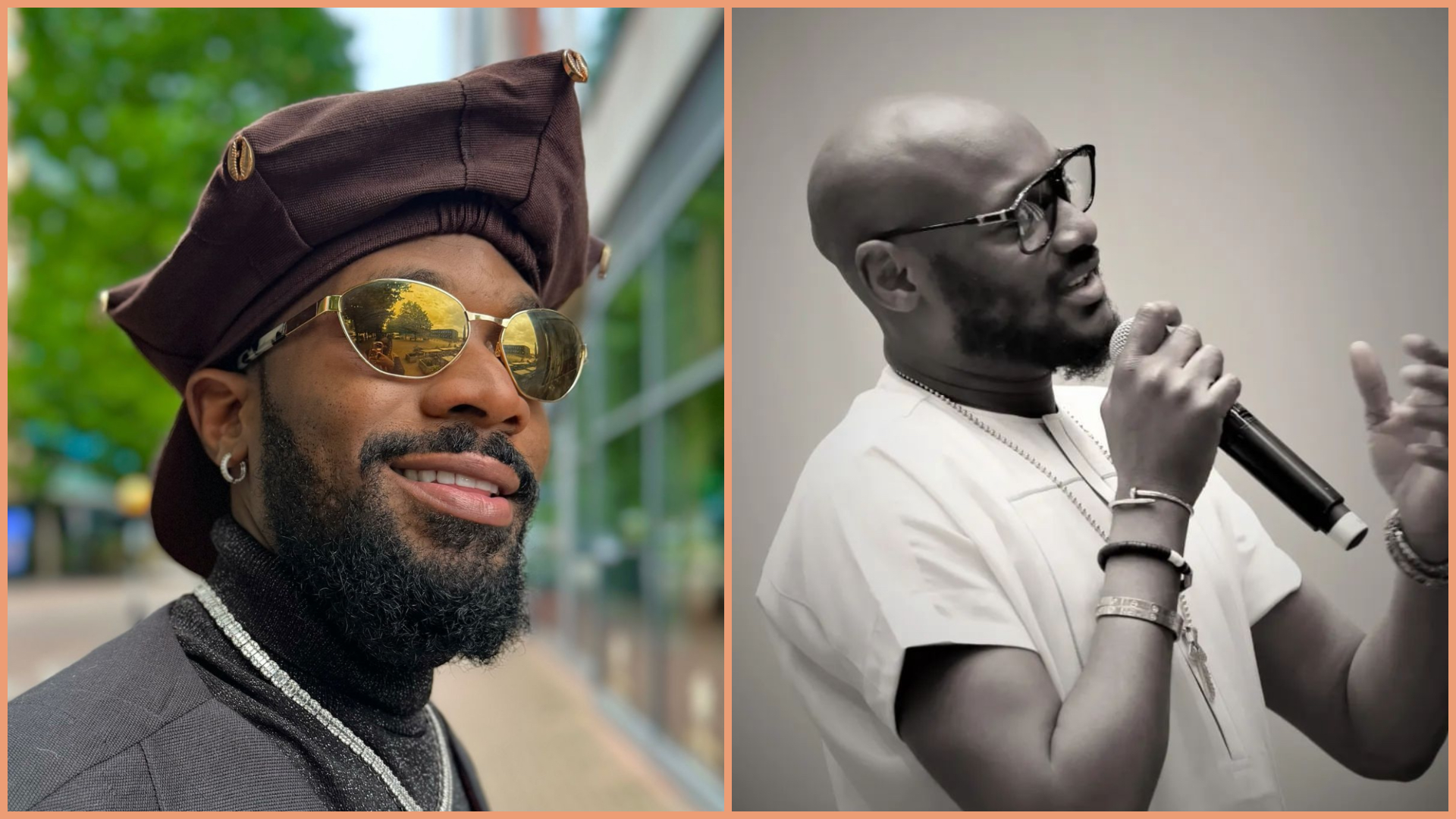 D’banj and 2Baba are among Nigerian artistes who have classic love songs
