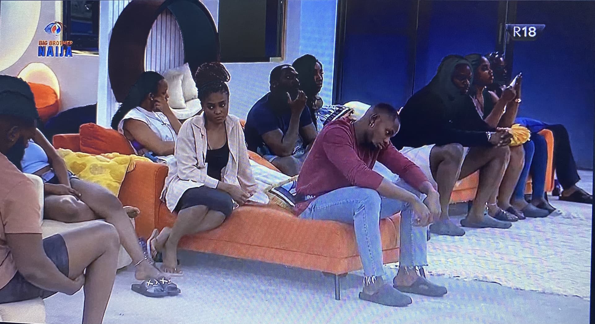 Housemates participated in the weekly Big Brother Naija nomination exercise 