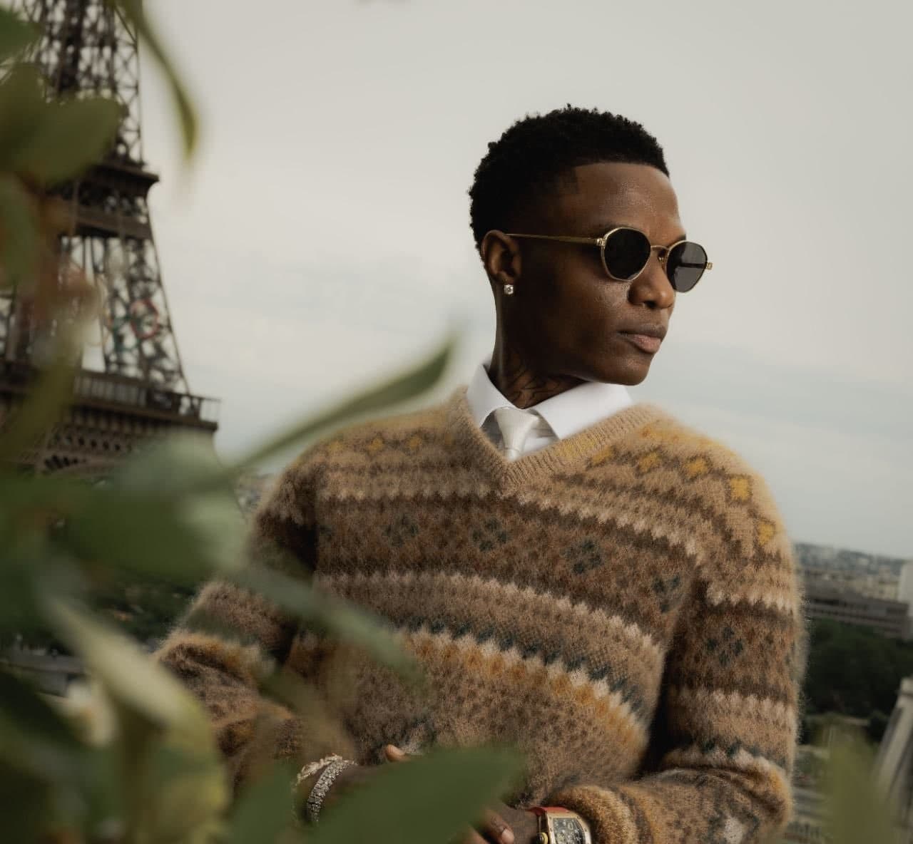 Wizkid's Made in Lagos Album maintains the Top 10 position on Apple Music for 5 years 
