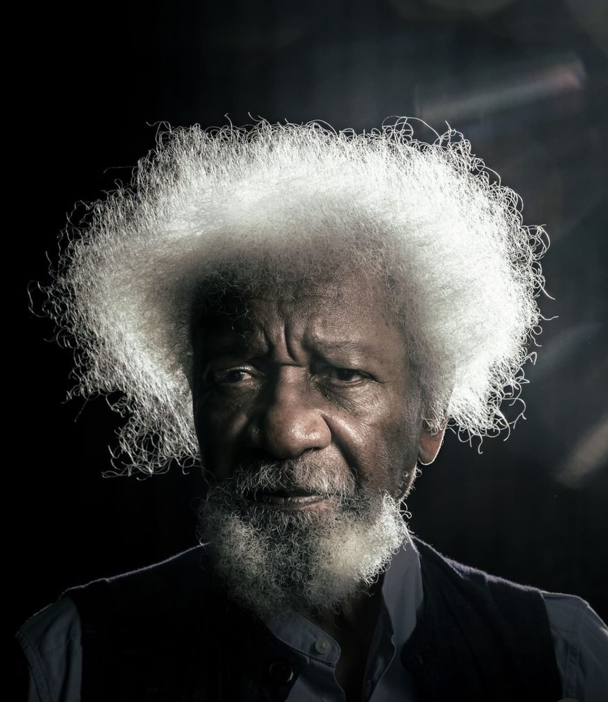 Wole Soyinka shares why he prefers wine to water as a source of creativity 
