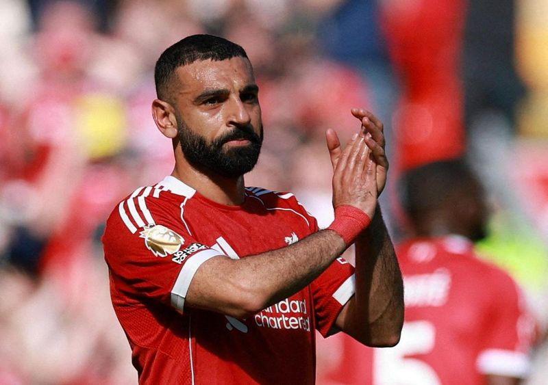 Liverpool boss Arne Slot calls for big send-off for departing Mohamed Salah.