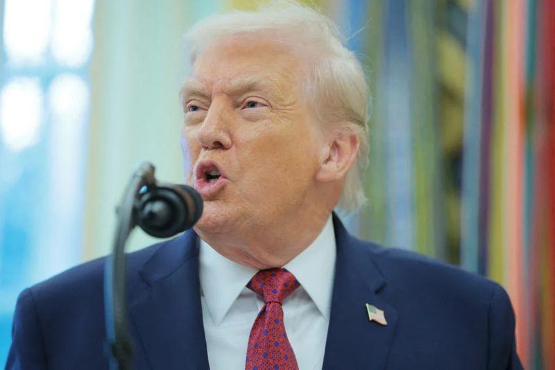 Tom Homan speaking outside Minneapolis, announcing the scale-back of federal immigration enforcement operations in Minnesota.