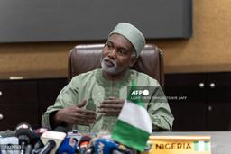 Nigerian cabinet members at a Federal Executive Council meeting amid political resignations.