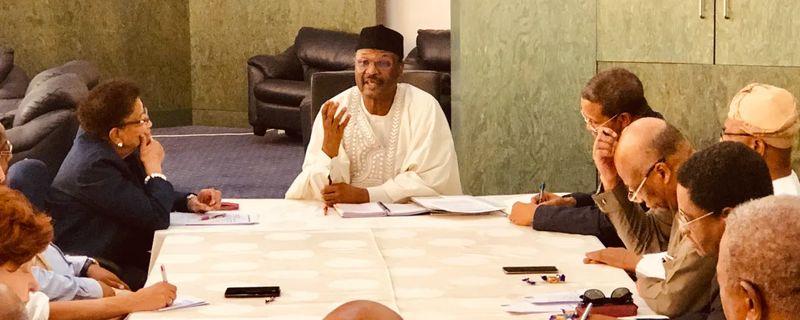 INEC Chairman Mahmood Yakubu announces the date for the FCT 2026 area council elections.