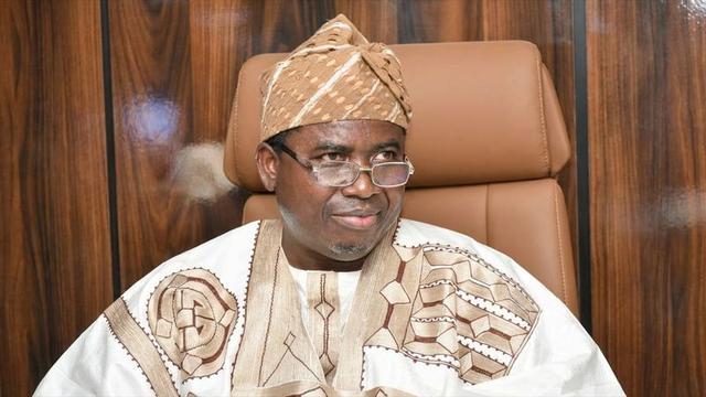 INEC Chairman Joash Amupitan speaking during a television interview