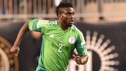 Joseph Yobo captains Nigeria at the FIFA World Cup, where he set the record for the most appearances by a Nigerian player with 10 matches.
