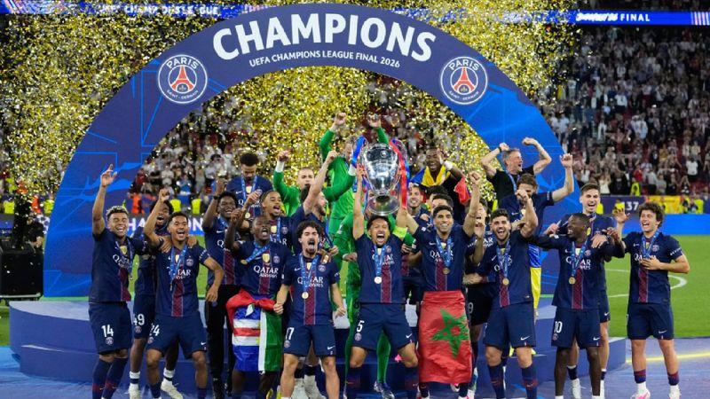 Arsenal's dream ends as PSG clinch the Champions League title in a dramatic final.