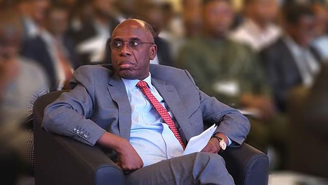 Rotimi Amaechi arriving at the ADC presidential screening venue in Abuja dressed in Niger Delta attire ahead of the 2027 primary exercise.