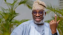Segun Sowunmi speaking during a television interview on TVC, where he criticised one-term presidential promises in Nigeria’s political debate.