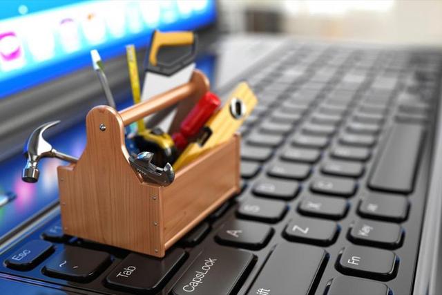 Students using laptops and digital learning tools including AI assistants, cloud storage and study apps to support their education in 2026.