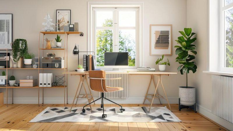 Here are the essentials you need and tips to help you create a functional workspace at home