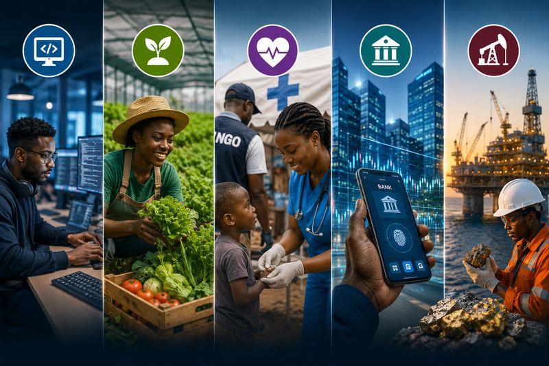 6 sectors powering Nigeria's employment boom.