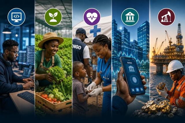 6 sectors powering Nigeria's employment boom.