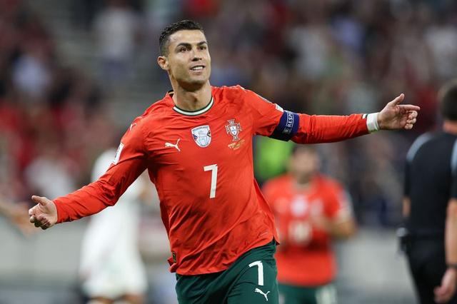 Cristiano Ronaldo had stood poised on the pitch, representing Portugal ahead of his final World Cup appearance.