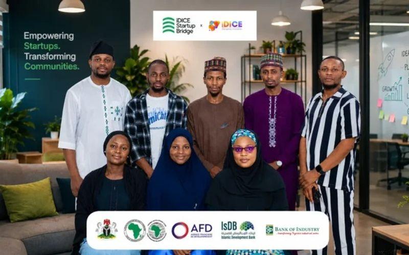 iDICE Startup Bridge participants at a Growth Lab event in Nigeria