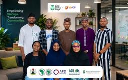 iDICE Startup Bridge participants at a Growth Lab event in Nigeria