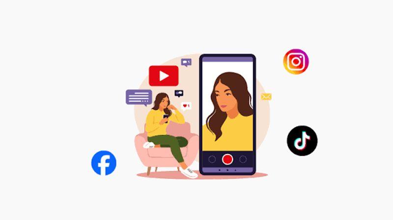 A Nigerian business owner collaborating with a social media influencer to promote products through authentic digital content.