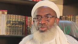 Sheikh Ahmad Gumi speaking during a television interview on insecurity and banditry in Nigeria.